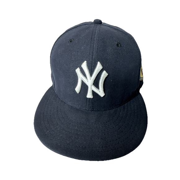 New Era NY Yankees Derek Jeter Hat Retirement Patch 59Fifty Fitted 7 1/8 - Picture 1 of 7